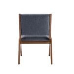 Mid Century Modern Solid Wood Dining Chair Set of 2 - Image 5