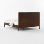 Romo Dark Solid Wood Bed - Image 4