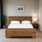 Aero Solid Wood Platform Bed - Image 3