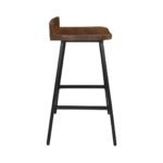 Casa Solid Wood & Metal Leg Counter Stool - Image 5