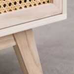 Hana Solid Wood & Rattan Cabinet - Image 6