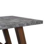 Luna Concrete Effect 150cm Dining Table - Image 6