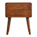Vina Solid Wood Bedside Table - Image 3