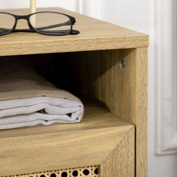 Wona Solid Wood Bedside Table - Image 4