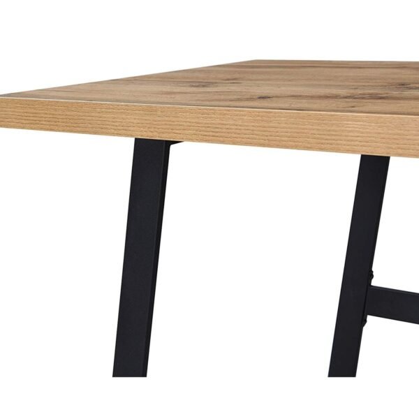 Kino Solid Wood Metal Writing Desk - Image 5