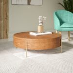 Bola Solid Wood Round Coffee Table