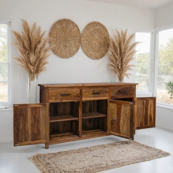 Pera Solid Wood Sideboard - Image 2