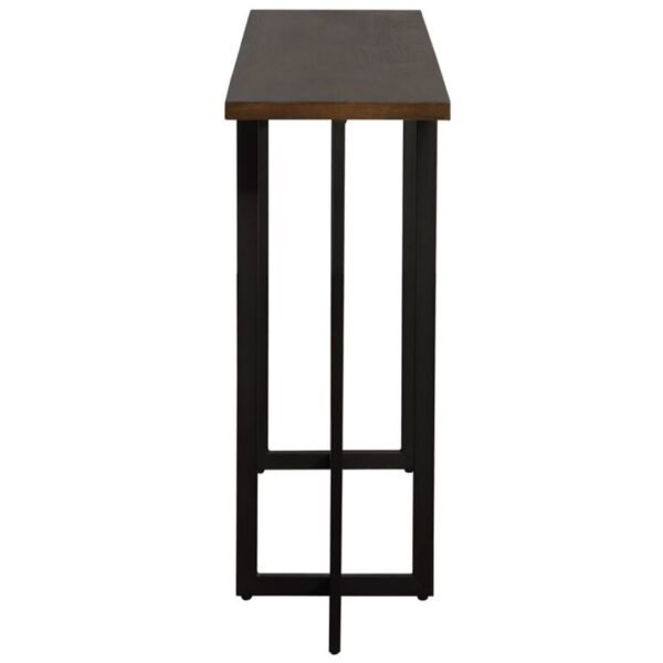 Giga Metal & Wooden Console Table - Image 6