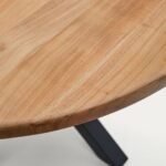 Fedi Solid Wood Round Dining Table - Image 4