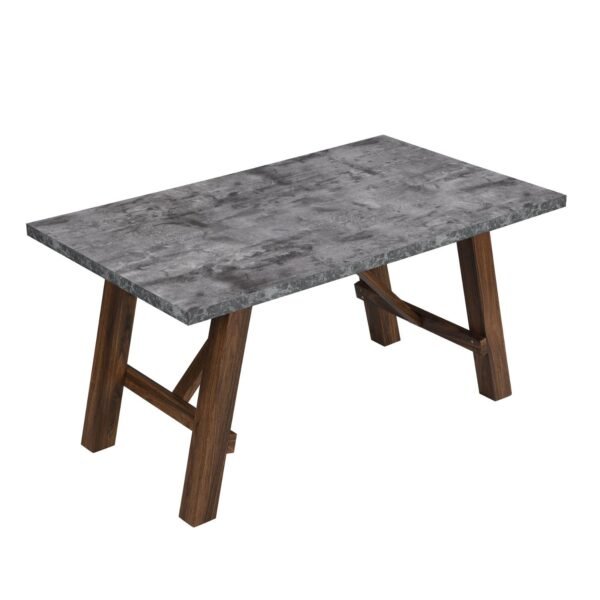 Luna Concrete Effect 150cm Dining Table - Image 5