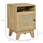 Wona Solid Wood Bedside Table - Image 8