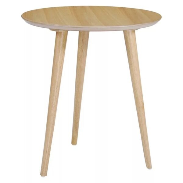 Evon Solid Wood End Table - Image 7