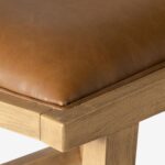 Sobo Solid Wood Rattan Bar Chair - Image 7