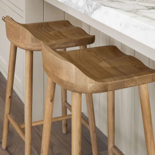 Elmo Solid Wood Counter Stool - Image 6