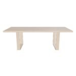 Leo Solid Wood Rectangle Dining Table - Image 5