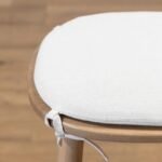 Deka Solid Wood Upholstered Bar Stool - Image 4