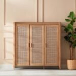 Muva Solid Wood 3-Door Cabinet - Image 2