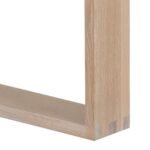 Leo Solid Wood Rectangle Dining Table - Image 6