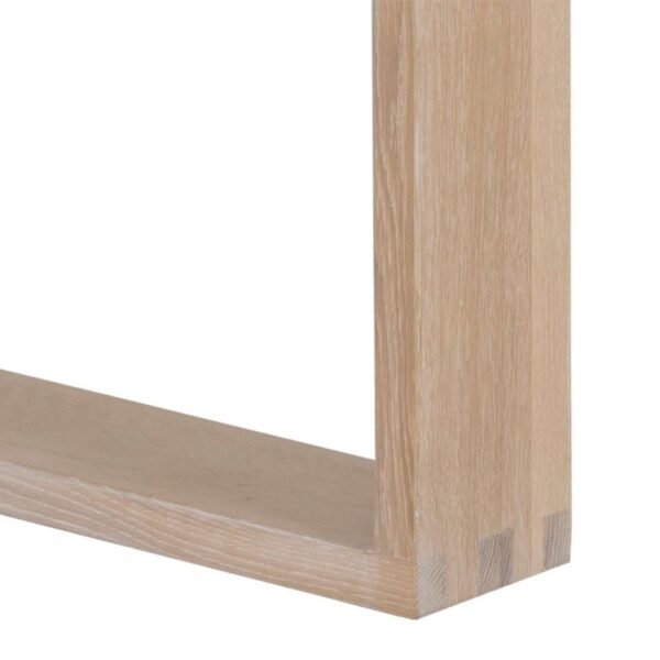 Leo Solid Wood Rectangle Dining Table - Image 6