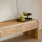 Bida Solid Wood TV Stand with 3 Drawers - Image 3