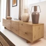 Mamba Modern Solid Wood TV Cabinet - Image 2