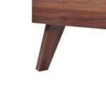 Kiro Solid Wood Rattan Modern Frame Bed - Image 7