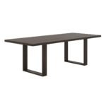 Leo Solid Wood Rectangle Dining Table - Image 9