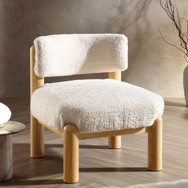 Aura Sherpa Accent Chair - Image 1
