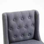 Habo Solid Wood Upholstered Bar Chair - Image 7
