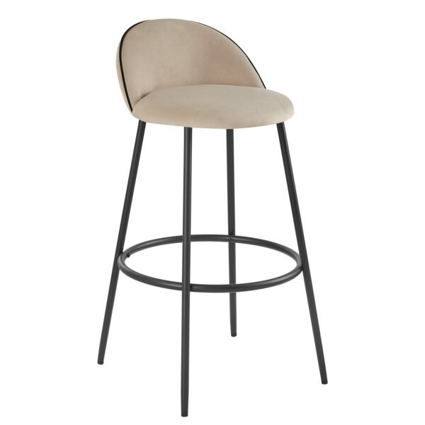 Bono Metal Upholstered Bar Stool Set of 2 - Image 7