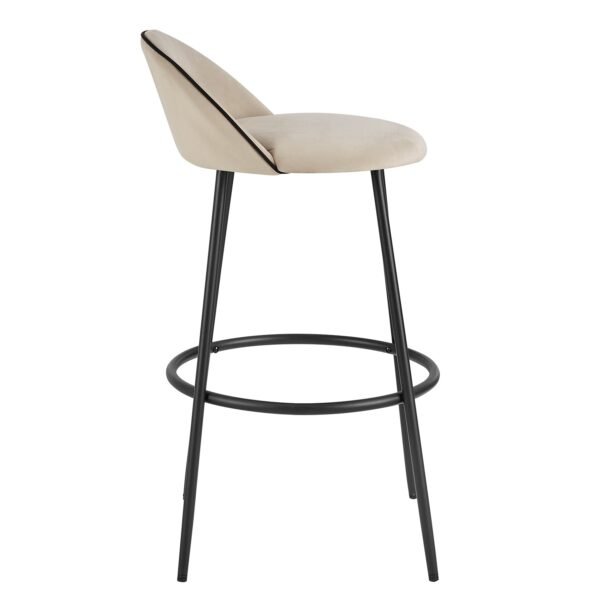 Bono Metal Upholstered Bar Stool Set of 2 - Image 5