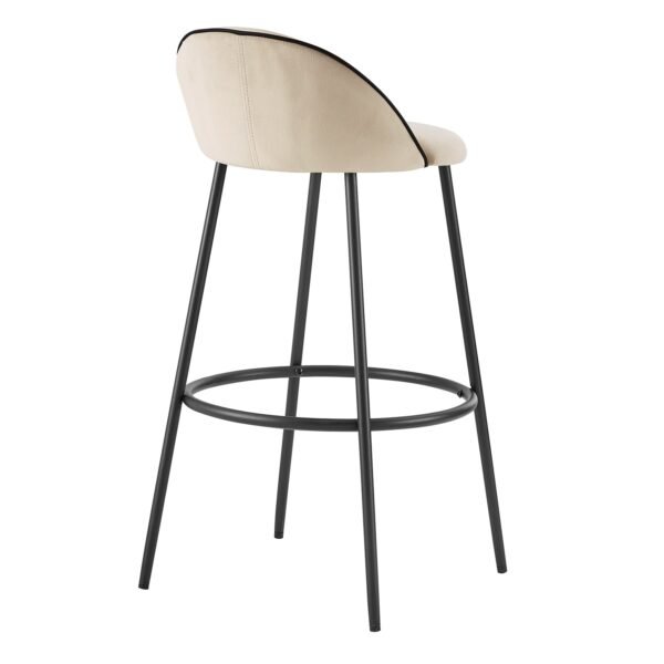 Bono Metal Upholstered Bar Stool Set of 2 - Image 4