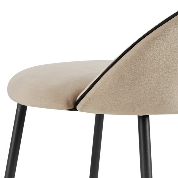 Bono Metal Upholstered Bar Stool Set of 2 - Image 6