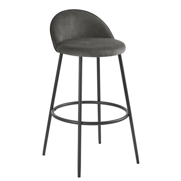 Bono Metal Upholstered Bar Stool Set of 2 - Image 8