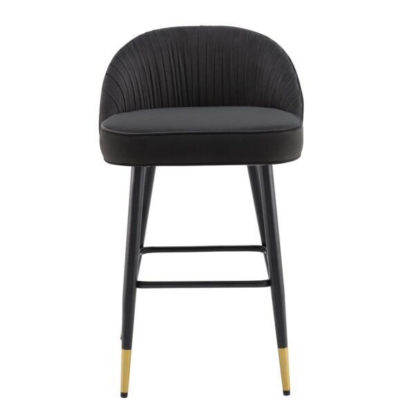 Mevi Set of 2 Upholstered Counter Stools - Image 3