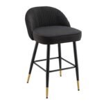 Mevi Set of 2 Upholstered Counter Stools - Image 5