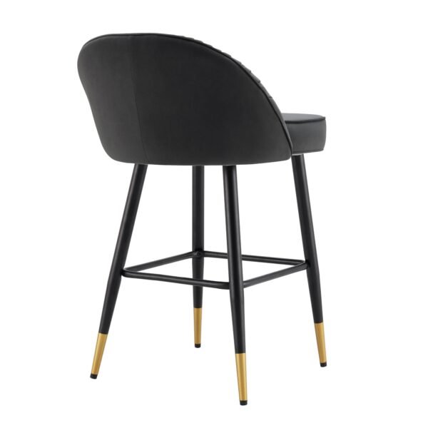 Mevi Set of 2 Upholstered Counter Stools - Image 4