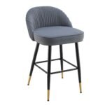 Mevi Set of 2 Upholstered Counter Stools - Image 6