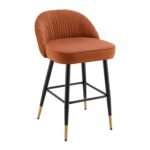 Mevi Set of 2 Upholstered Counter Stools - Image 7