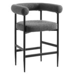 Furo Solid Wood Upholstered Bar Chair - Image 9
