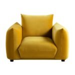 Dami 1-Seater Upholstered Sofa Armchair - Image 4