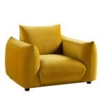 Dami 1-Seater Upholstered Sofa Armchair - Image 3