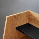 Moda Solid Wood Metal Desk - Image 3