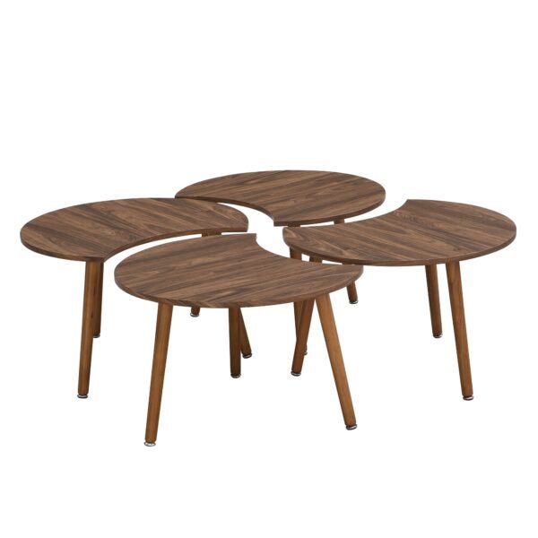 Mema Solid Wood 4-in-1 Coffee Table - Image 5