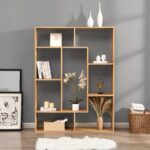 Bisa Solid Wood 160cm Tall Bookcase / Display Shelving