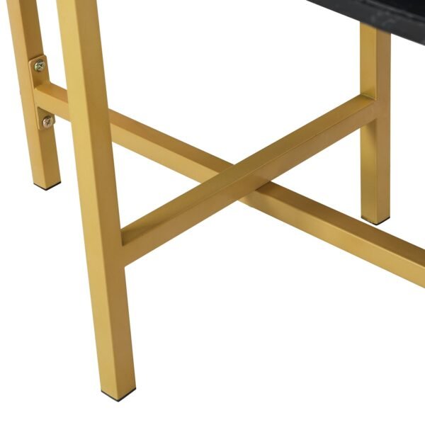 Siba Marble Metal Coffee Table - Image 7
