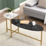 Siba Marble Metal Coffee Table