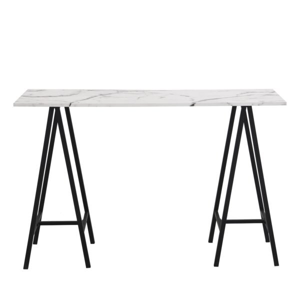 Raga Marble Effect Console Table - Image 3