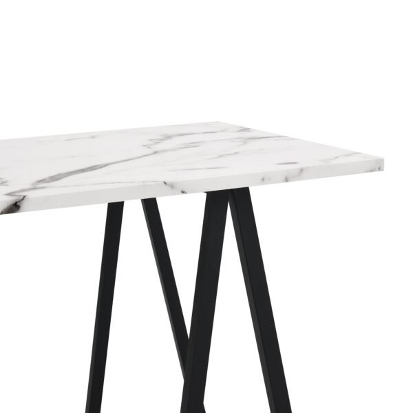 Raga Marble Effect Console Table - Image 6