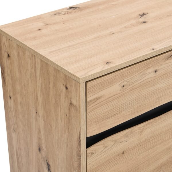 Bodo Solid Wood 3-Door 3-Drawer Large Sideboard - Image 7